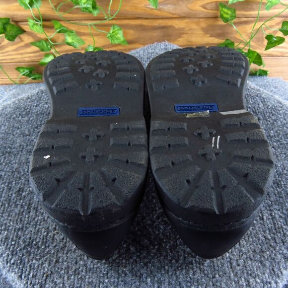 Lands' End Men's Loafer Black‎ Leather Size 11 Medium Gently Used 2025 - Picture 6 of 7